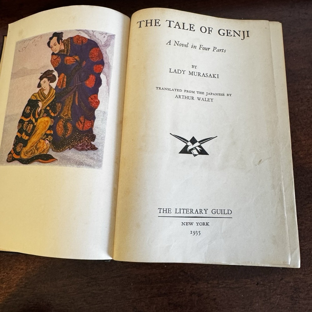 The Tale of Genji A Novel in Four Parts by Lady Murasaki 1935 USA - Picture 9 of 16